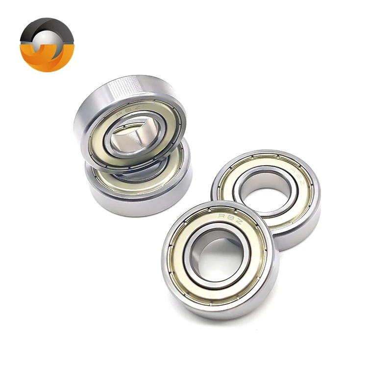 

2PCS R8ZZ 12.7x28.575x7.938 mm Bearing inch Ball Bearings Single Row Deep Groove Ball Bearings