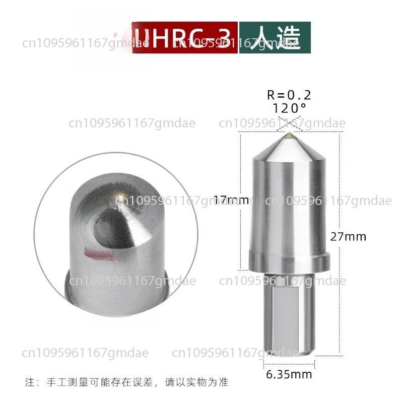 

Digital diamond hardness tester indenter spherical steel ball HRC-3 measuring head accessories