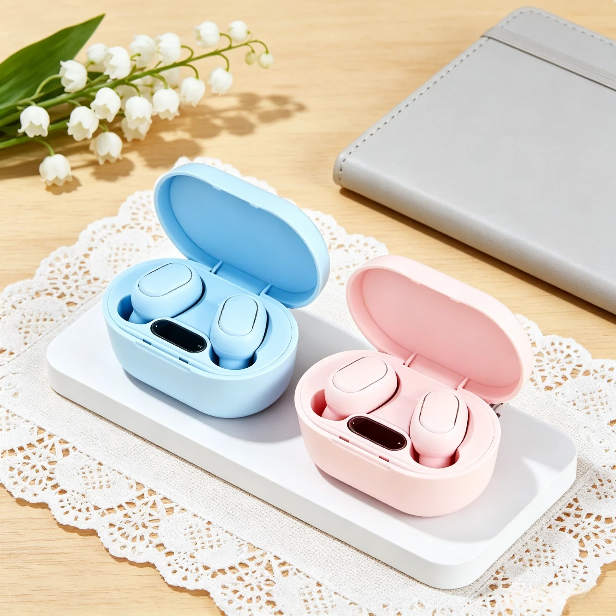 TWS Wireless Bluetooth Earphones  Wide-soundstage Fone Bluetooth Headphones Create An Expansive Audio Environment Gaming Headset