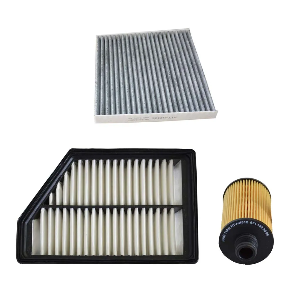 3pcs Filter Set For SSANGYONG KORANDO C200 2.0T-Diesel  Car Engine Cabin A/C Air Oil Filter Accessories 2314034100 6711803009