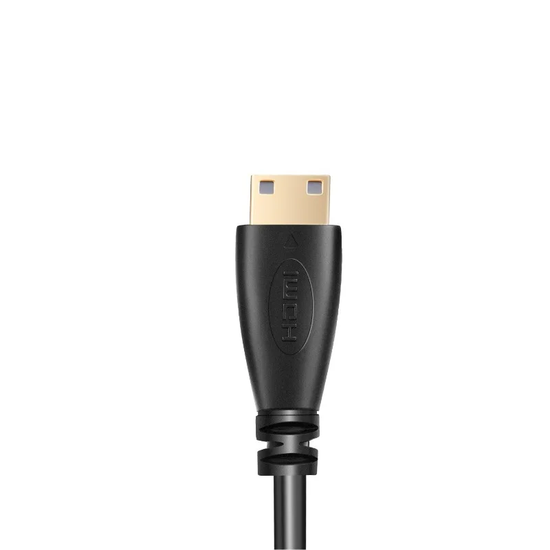 สายสปริง HDMI เป็นมินิ HDMI แบบยืดหยุ่น 4K สายข้อมูลวิดีโอ Ultra HD สําหรับกล้องวิดีโอ DSLR