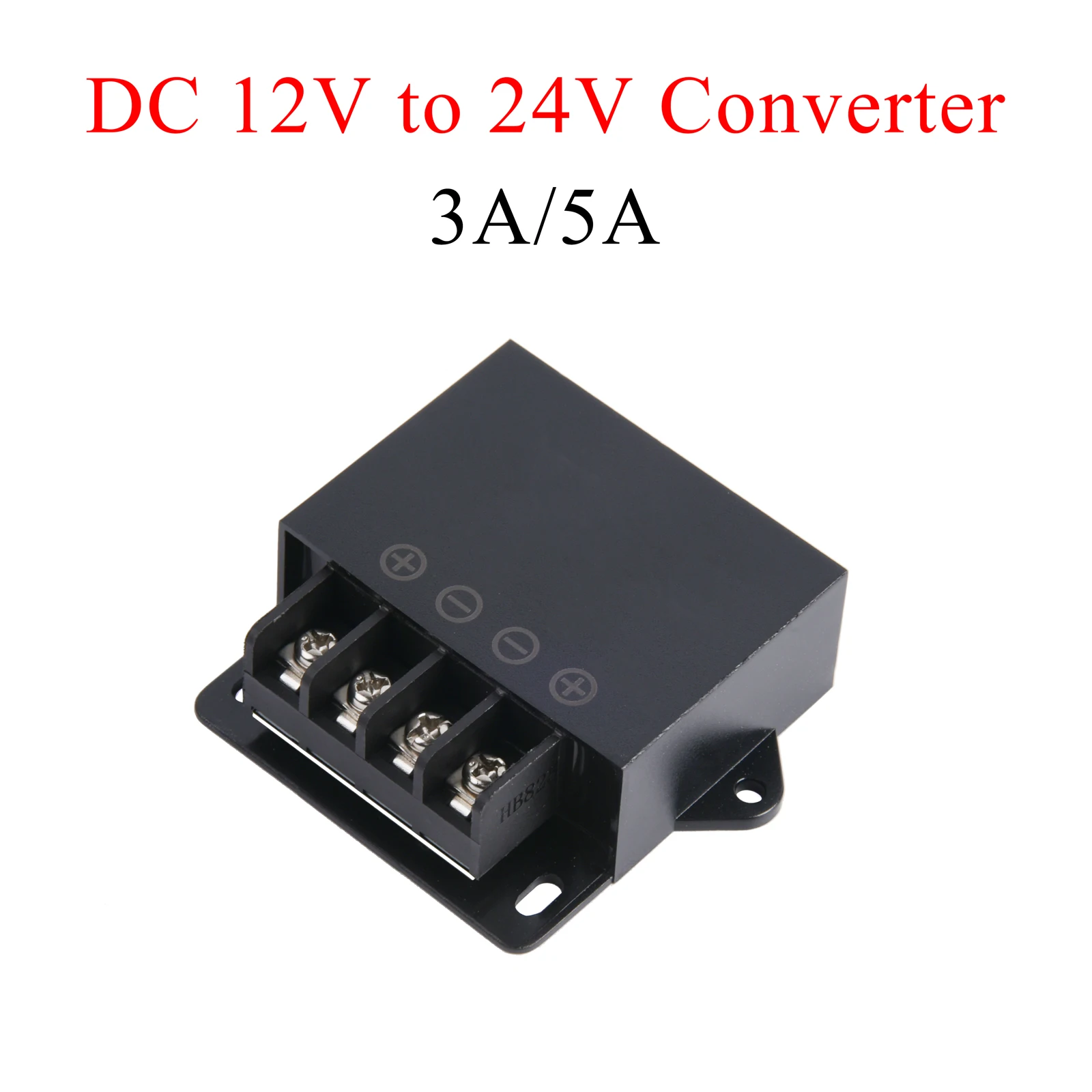 5S Case DC 12V to 24V Power Converter 3A 5A Automotive Boost Regulator Boost Power Module