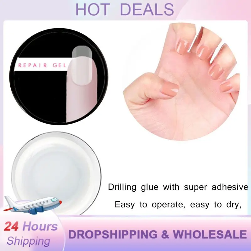 Harmless To Nails Nail Repair Strong Adhesive Strong Nail Glue Nail Art Top-rated Nail Extension Glue Long-lasting Uv Gel