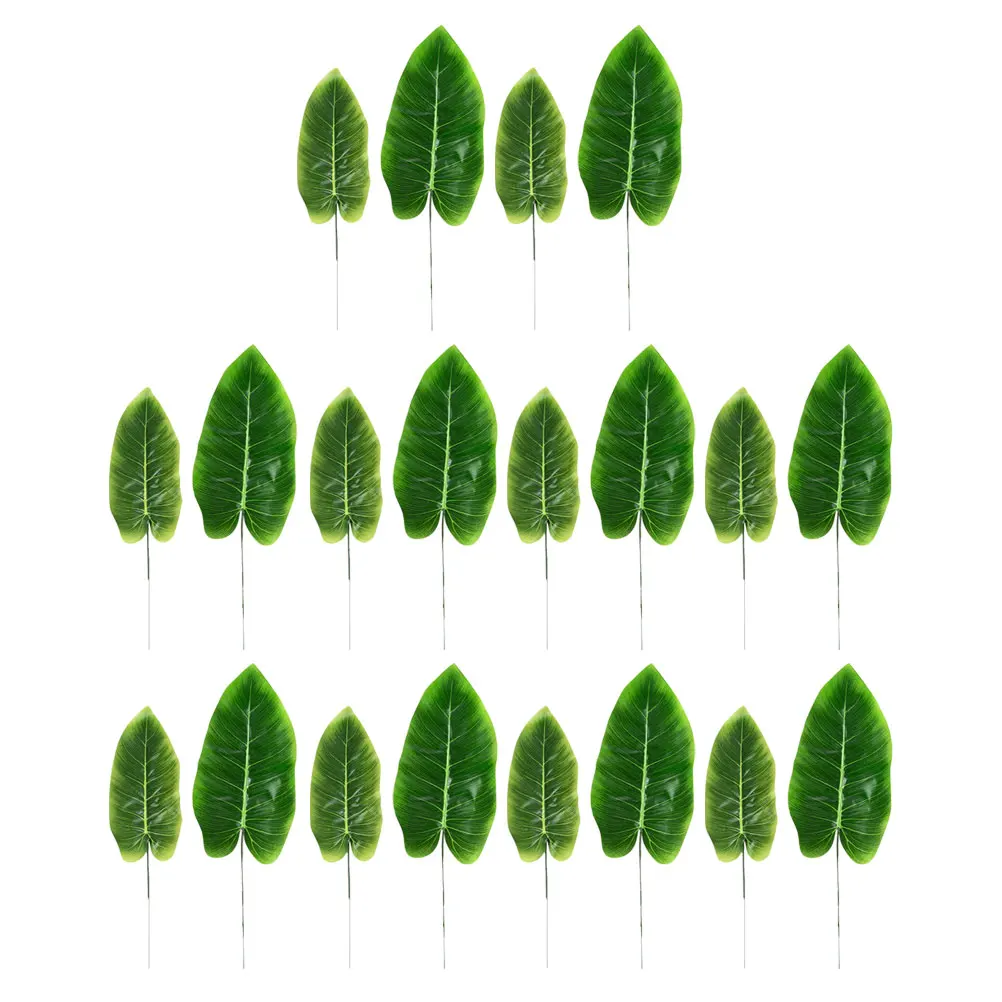 

20 Pcs Artificial Plant Decor Silk Flower Scene Adornment Material Long Lasting Plant Decor Scene Adornment