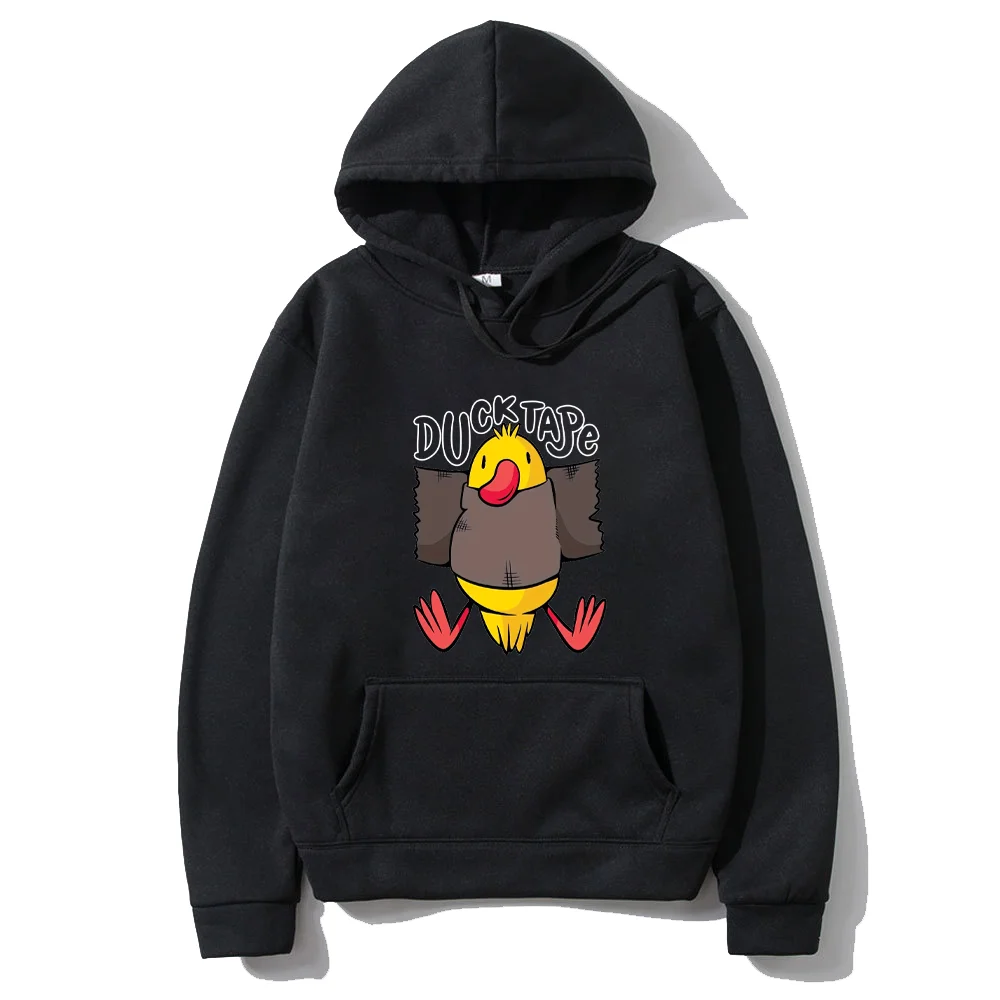 

Duck Tape funny Graphics Hoodie Men Women vintage streetwear oversized fashion Sweatshirts Casual Fleece Long sleeve pullovers