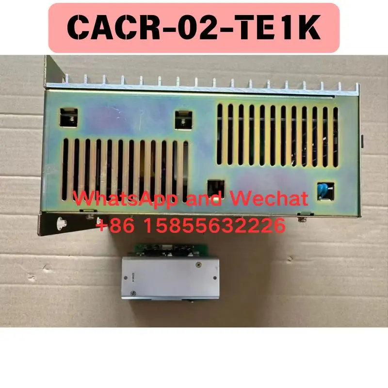 Used CACR-02-TE1K Semiconductor servo driver Functional test OK