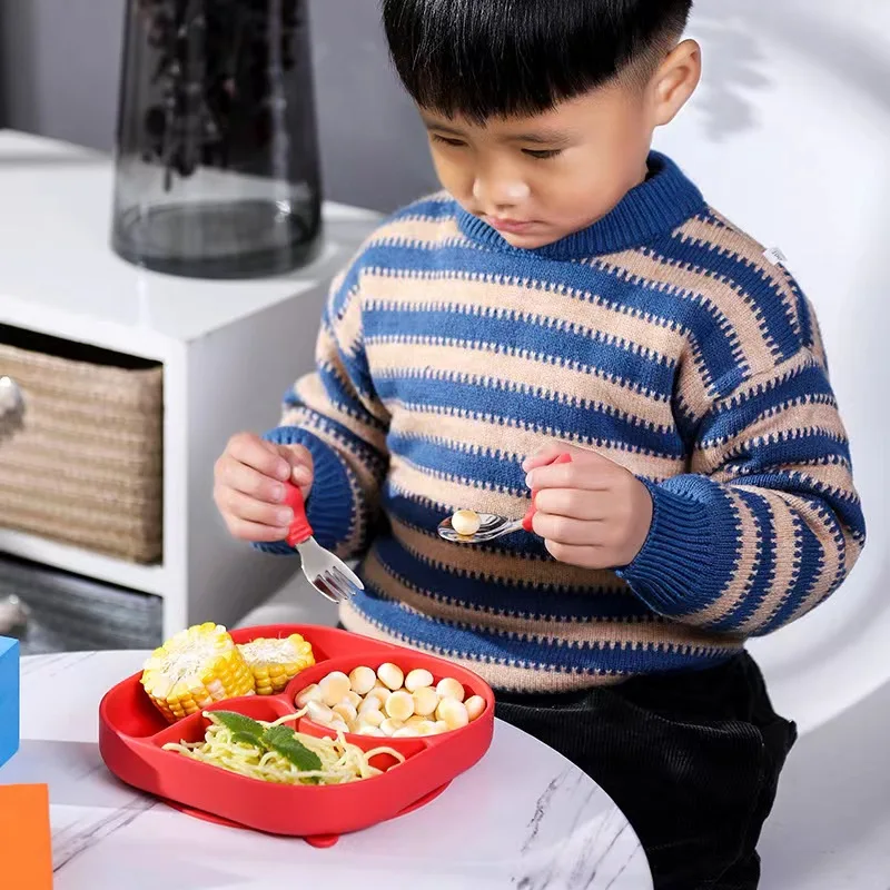 

Boy Sweater Stripe Long Sleeveround Collar Knitted Pullover Children Warm Clothes Autumn Winter Kids Autumn Winter