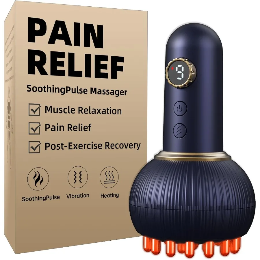 

SoothingPulse Therapeutic Massager for Joint Muscle and Nerve Pain Relief Deep Tissue Pain Relief for Sciatica Carpal Tunnel Ne