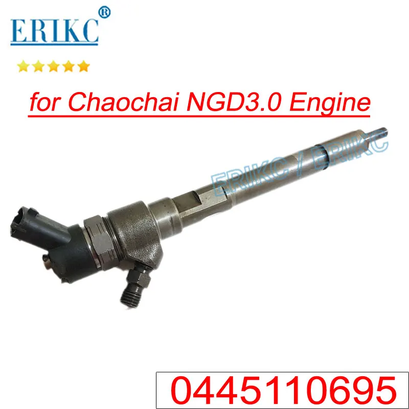 

0445110695 Common Rail Fuel Injection Nozzle 0445 110 695 Genuine Diesel Injector 0 445 110 695 For Bosch Chaochai NGD3.0 Engine