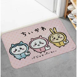 Doormat Entrance Door Mats Chiikawas Home Rugs Choice Kitchen Floor Mat Carpet Foot Bathroom Bath Room Non-slip Main Entry Front