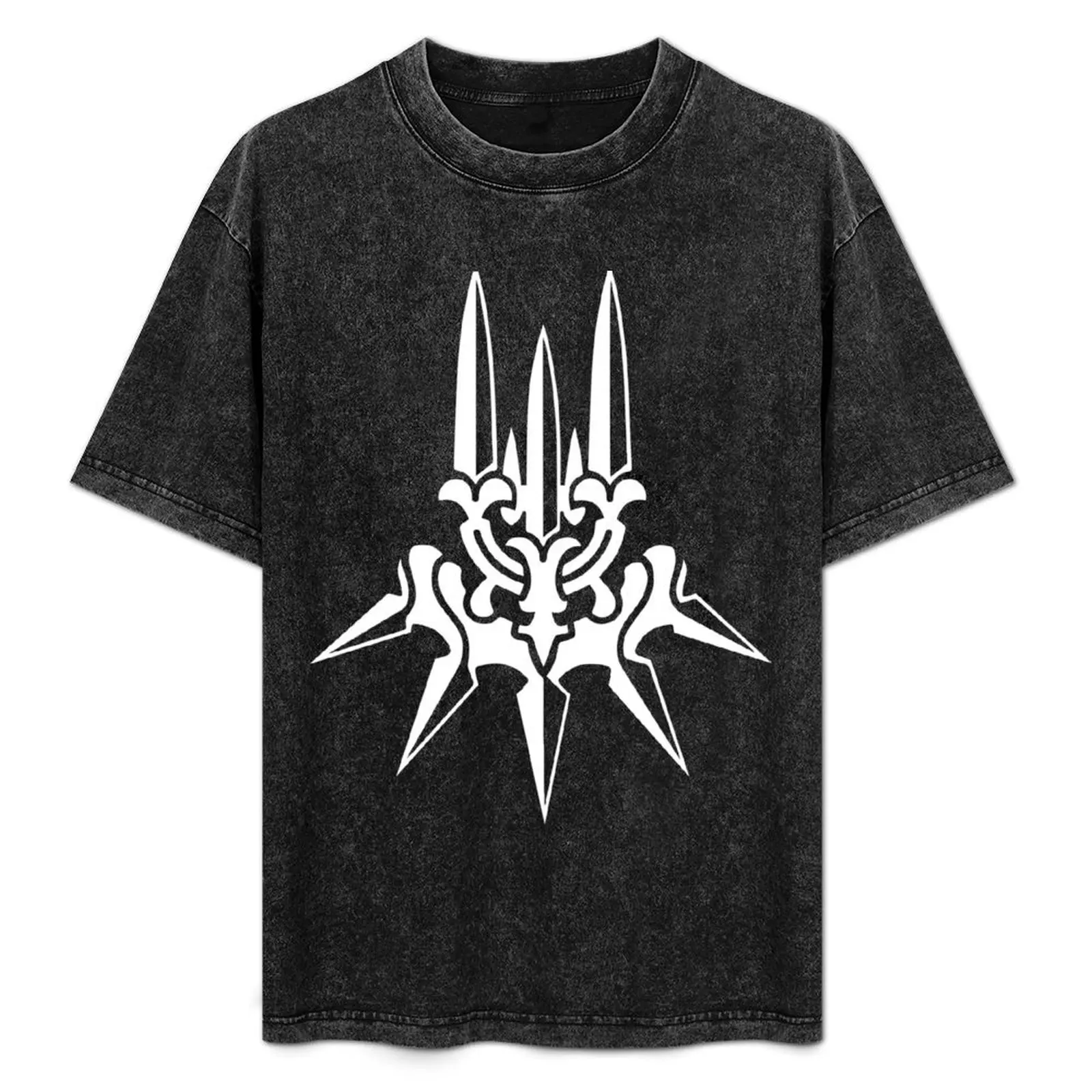 

NieR Automata - Yorha Symbol (white) T-Shirt Lightweight Print T-Shirt