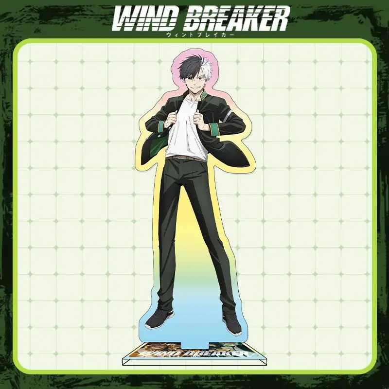 New Anime WIND BREAKER Figures SAKURAHARUKA SUOHAYATO KIRYUMITSUKI Cosplay Acrylic Stand Model Plate Desk Decor Standing Sign