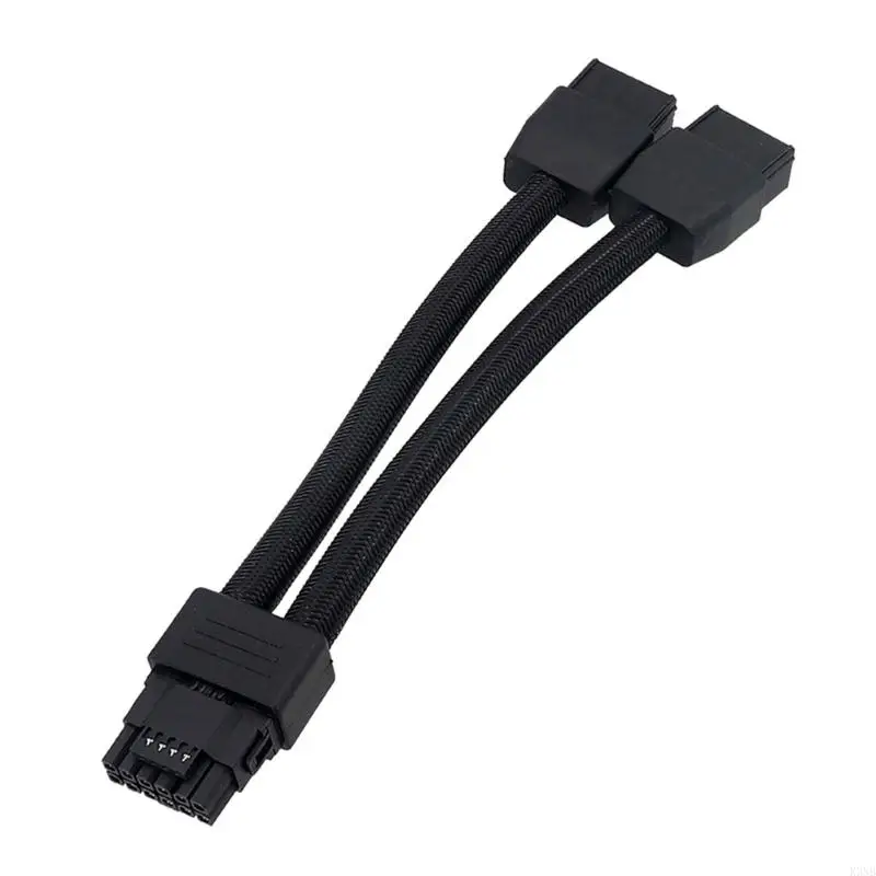 

K3NB Heavy Duty 12VHPWR GPU Cable 2x8PIN to 16PIN GPU Extension Cord Connector