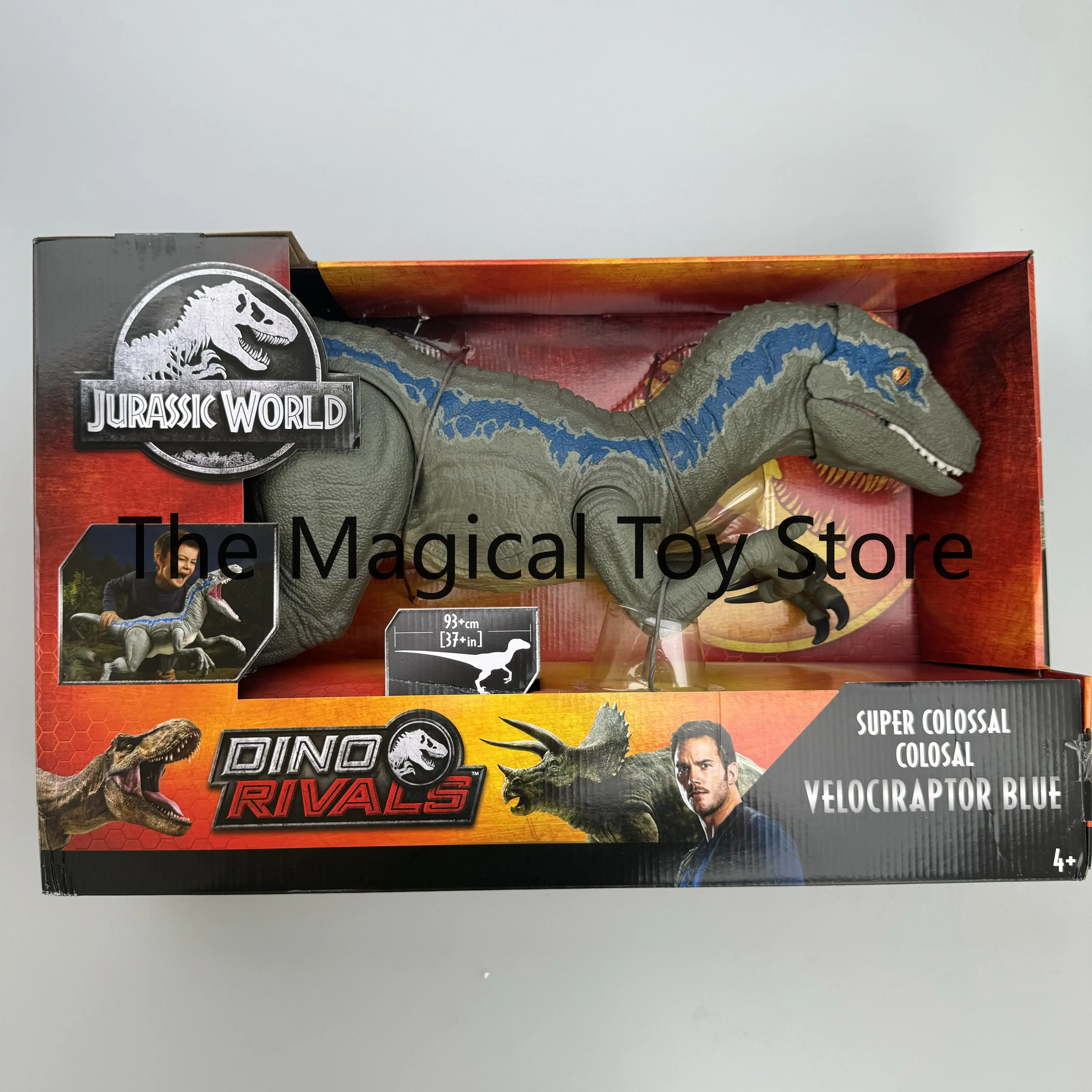 

Original Jurassic World Giant Velociraptor Blue Collectible Toy Model Birthday Gift Action Figure