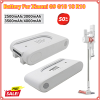 2025 25.2V 3500mAh/4000mAh Rechargeable Lithium-Ion Battery Pack for Xiaomi Mijia Dreame G9 G10 R10 1S Wireless Vacuum Cleaner