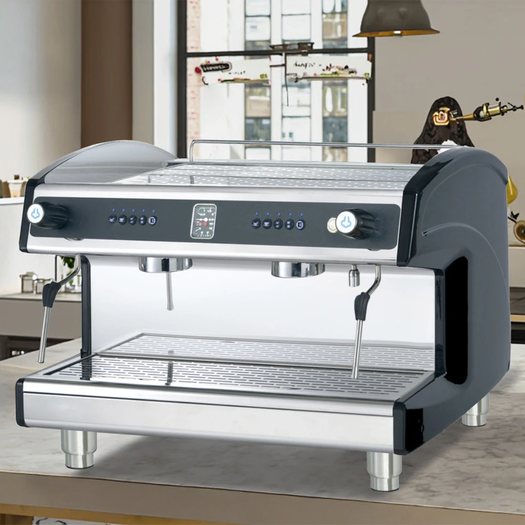 Italian coffee machine double head semi-automatic milk aerator core components
