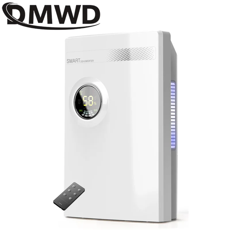 

2.2L Household Dehumidifier Moisture Absorbent Desktop Air Dryer Drying Machine Electric Absorber Bedroom Kitchen LED Display