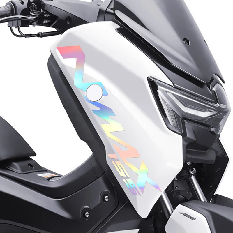 

Подходит для 25 Yamaha NMAX155, декоративная наклейка на переднюю латте, персонализированная наклейка, аксессуары для модификации печати