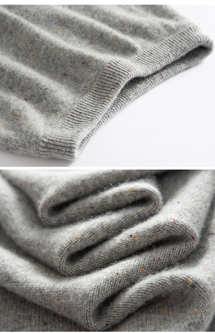 

TLOML New Women's Cashmere Long Skirt Straight Ankle Length Skirts 100% Cashmere Knit Skirt Autumn Winter Comfy ColorDots Skirts