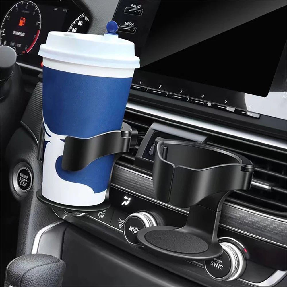 Car Air Vent Drink Cup Bottle Holder Auto Drink Rack Stand for Water Bottles & Ashtray Multifunctional Car Coffee Cup Holder