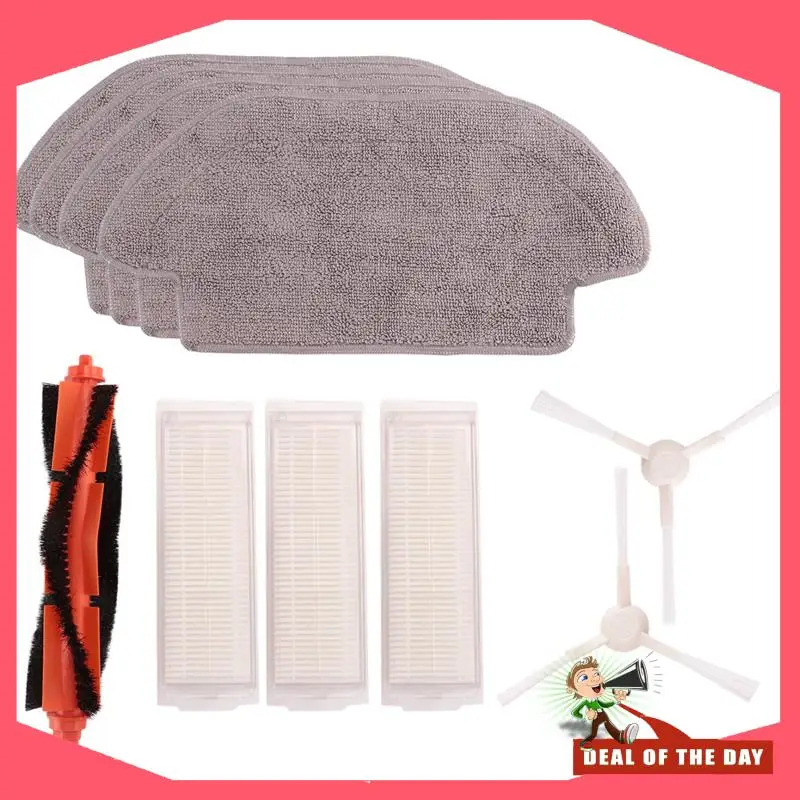 Entrega em 24 horas para xiaomi mi robot aspirador pro p robô de limpeza, modelo: stytj02ym, escova lateral principal + filtro hepa + panos de esfregão