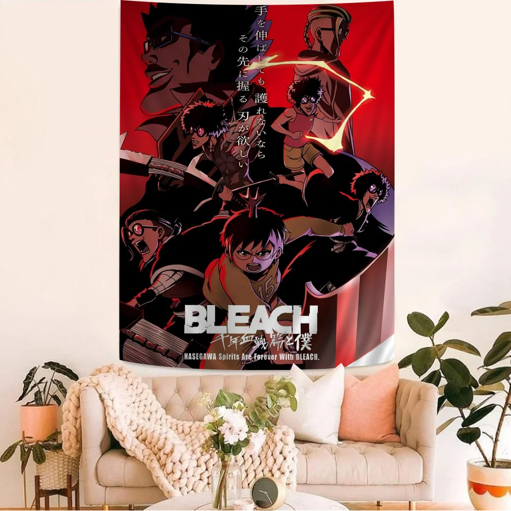 

B-Bleach Thousand-Year Blood War DIY Wall Tapestry For Living Room Home Dorm Decor Wall Art Decor