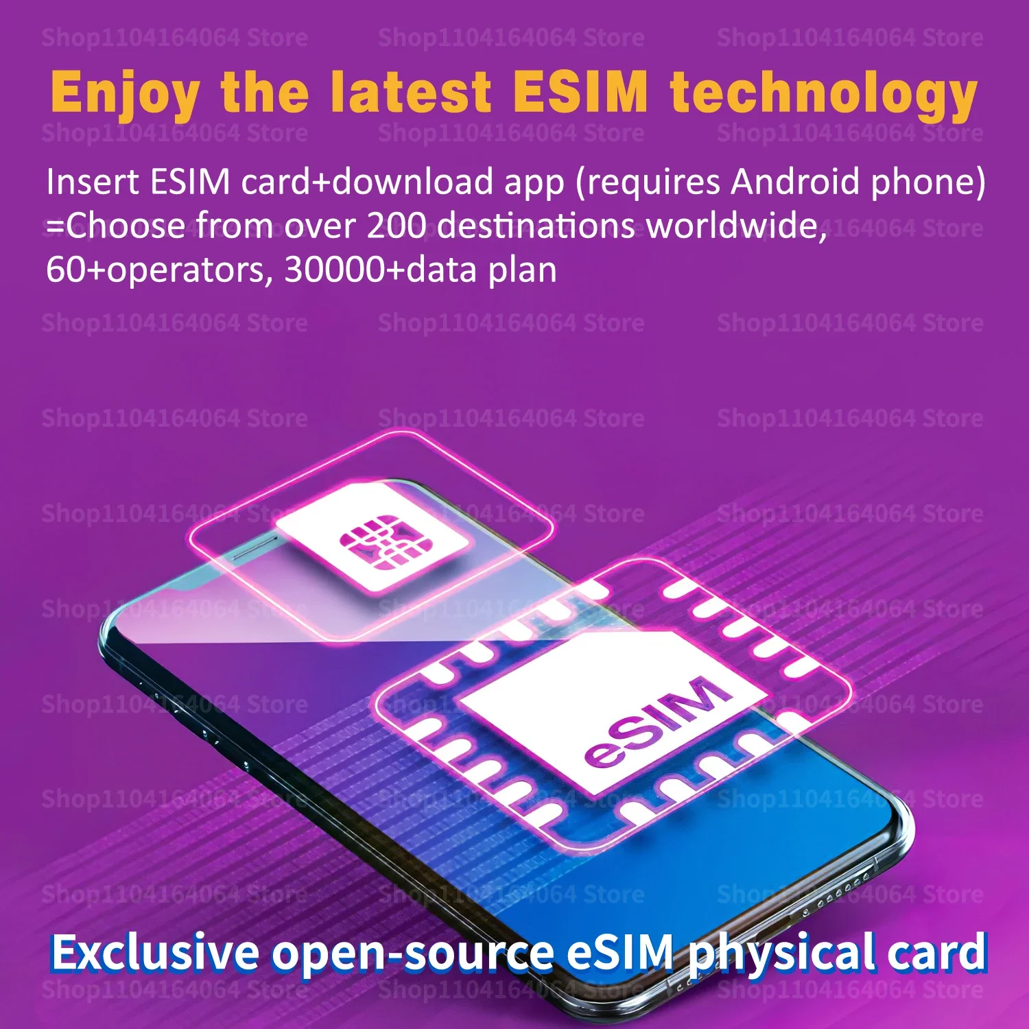 Физическая карта eSIM с открытым исходным кодом EasyEUICC, неограниченное количество записей, хранение 15 комплектов номеров телефона, такая же, как 5-ячее премиум-версия