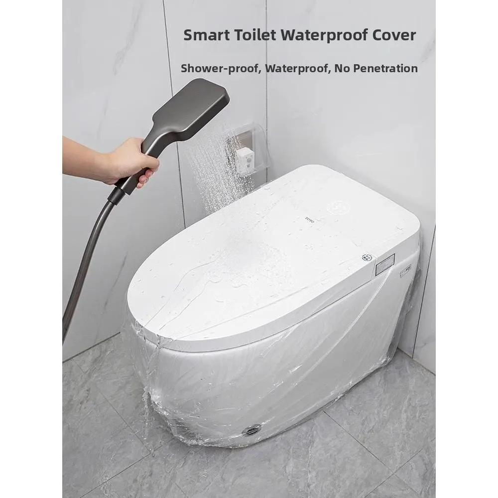 

Водонепроницаемый одноразовый чехол для умного унитаза, водонепроницаемый чехол для душа, коврик для унитаза, товары для путешествий