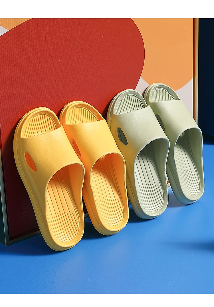 Sandalias de suela suave antideslizantes para interiores y exteriores, zapatillas de verano para parejas, para el hogar, baño...
