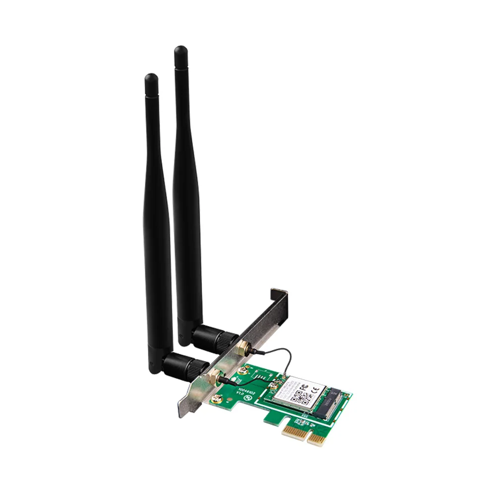 Tenda 1200Mbps Wireless PCIe Adapter Dual Band 2.4G/5GHz IEEE 802.11ac Wireless Network Card WIFI PCI express Adapter For Win10