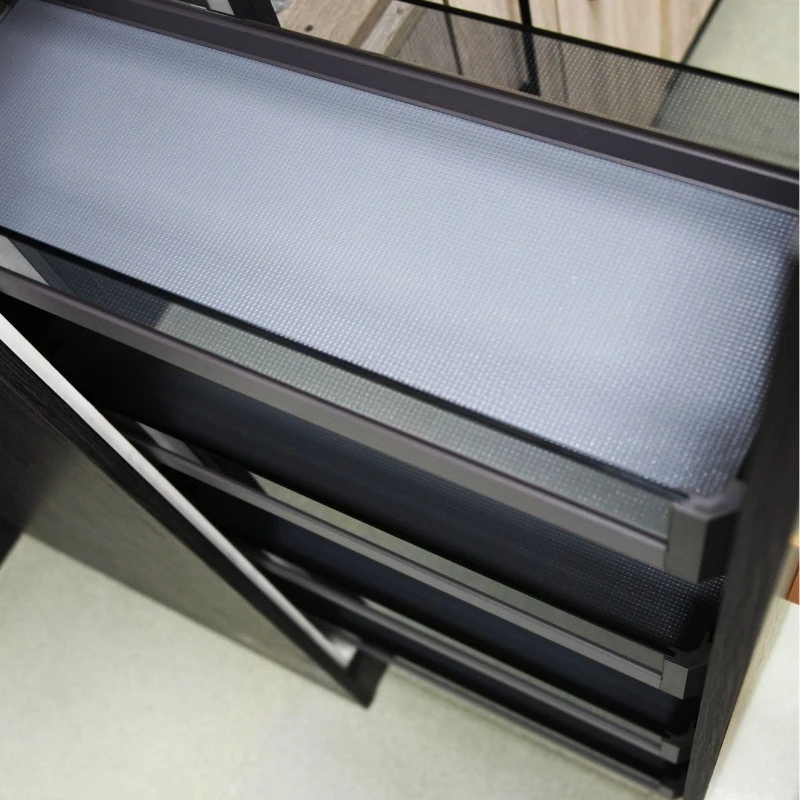 املأ سلة ذات سعة كبيرة في الثلاجة التالية، وسلة جانبية للتخزين في درج متعدد الطبقات #2