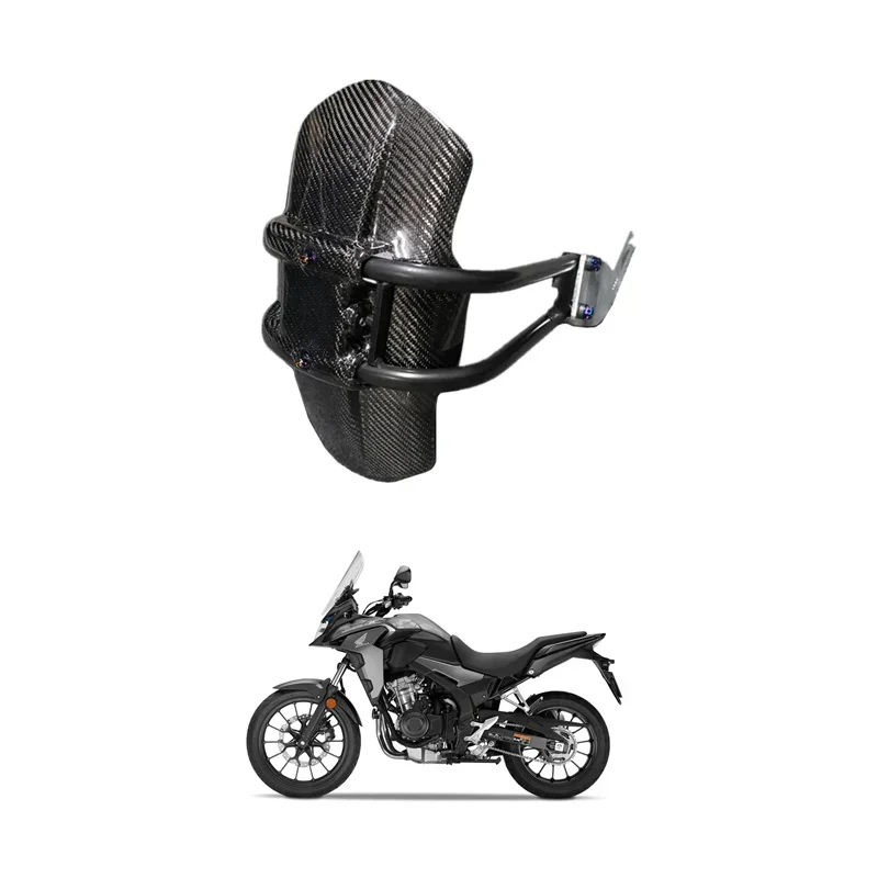 

FOR HONDA CB500X CB400F CB400X CB500F CB300F Moto Accessories Carbon Fiber Rear Tire Fender