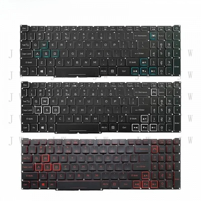 

DDZ Laptop Keyboard For ACER AN515-54 AN515-55 N517-52 N18C3 N18C4 N18I2 N18I3 N20C2