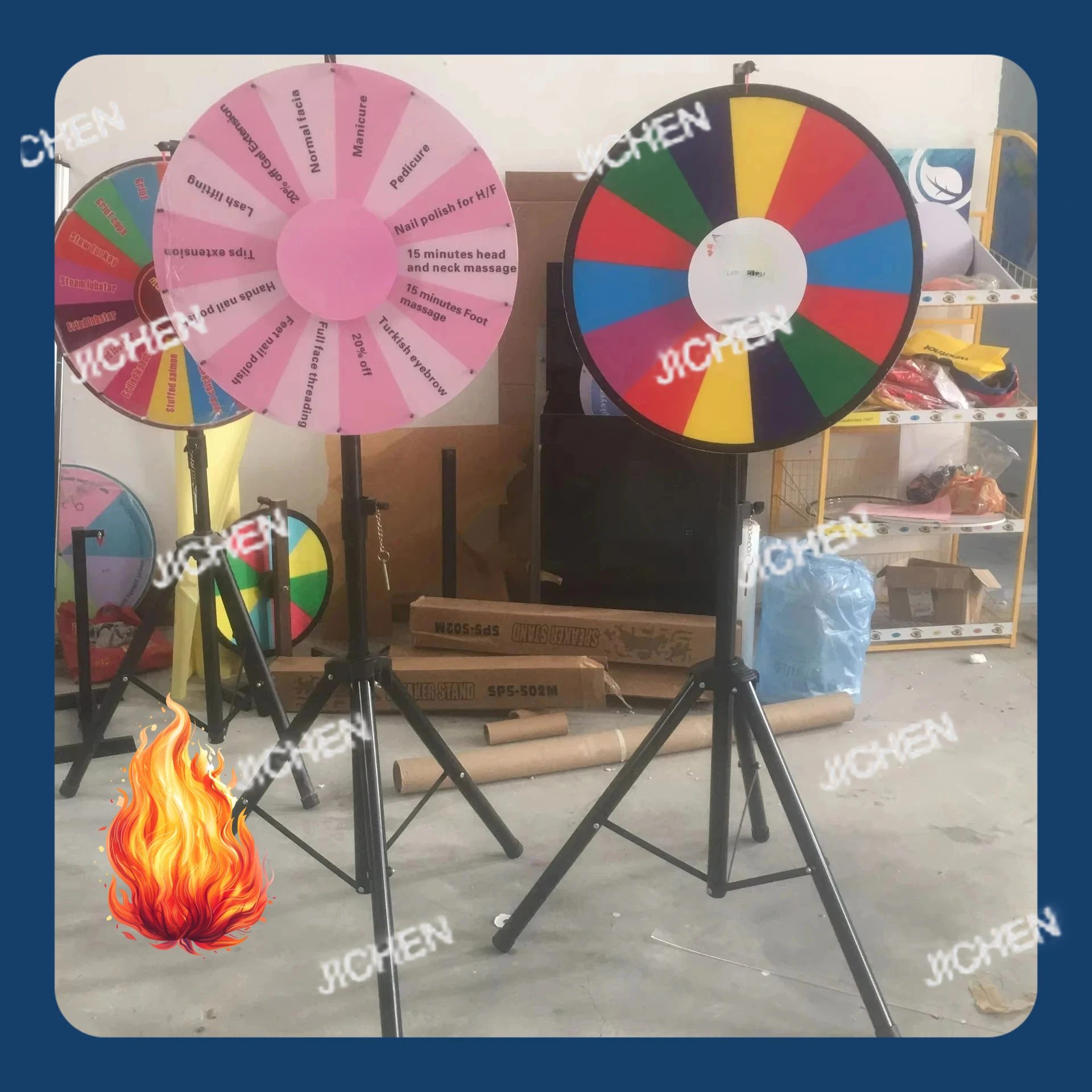 Zq Prize Wheel With…