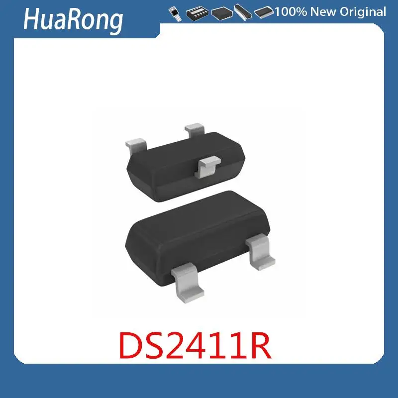 

New 10PCS/LOT DS2411R TR DS2411 MARKING 2411 SOT-23-3