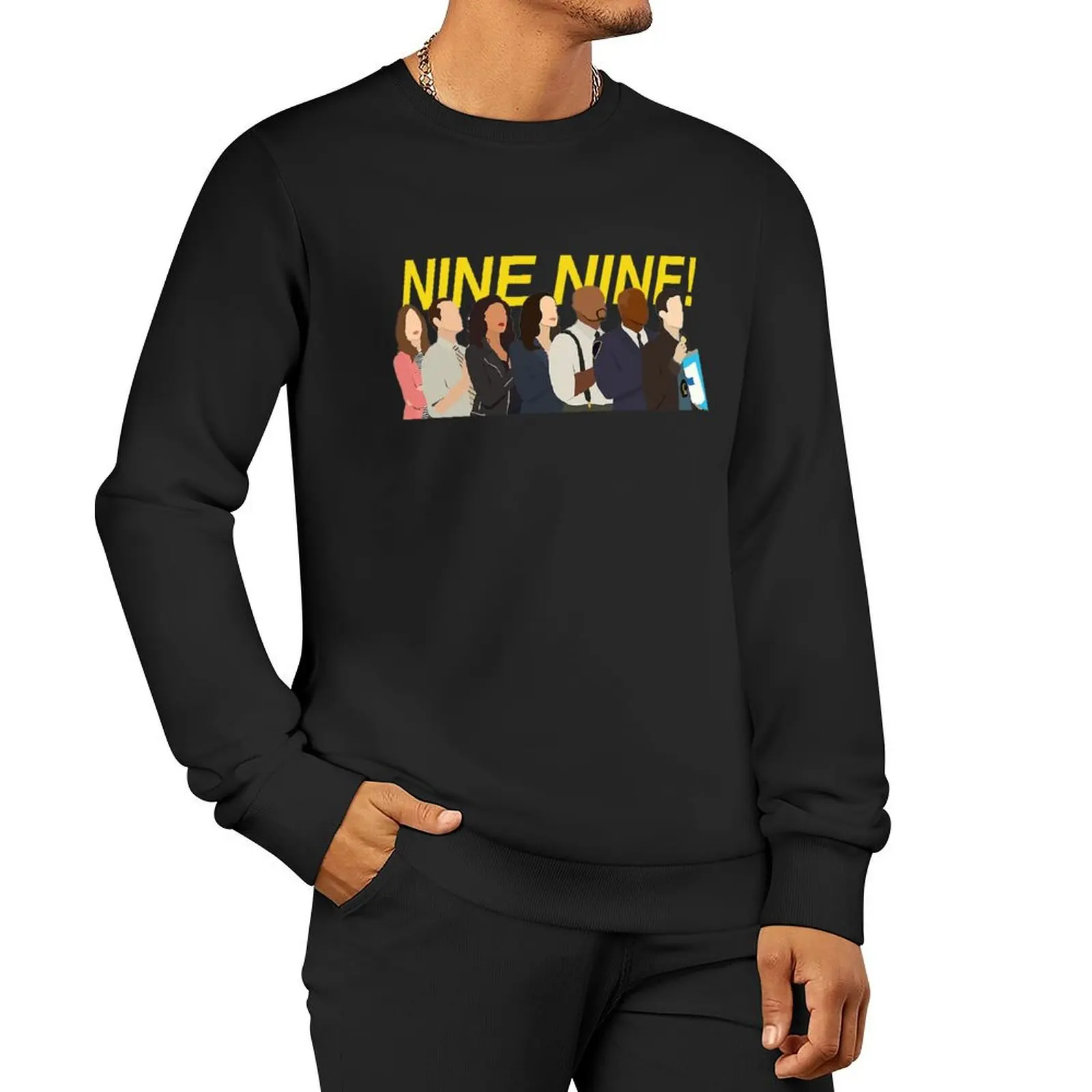 

nine nine squad Sweatshirt streetwear men japanese style sweatshirts men