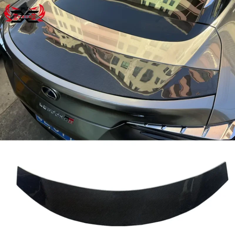 

Dry Carbon Fiber Electric Rear Spoiler Cover for Lexus LC500 LC500H Car Accessories