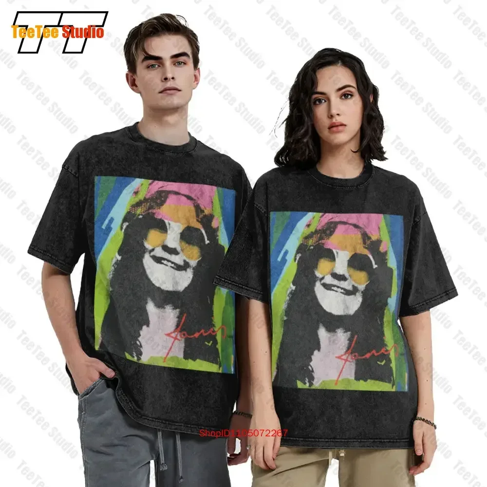 

Психоделическая футболка большого размера Janis Joplin Janis X2PN
