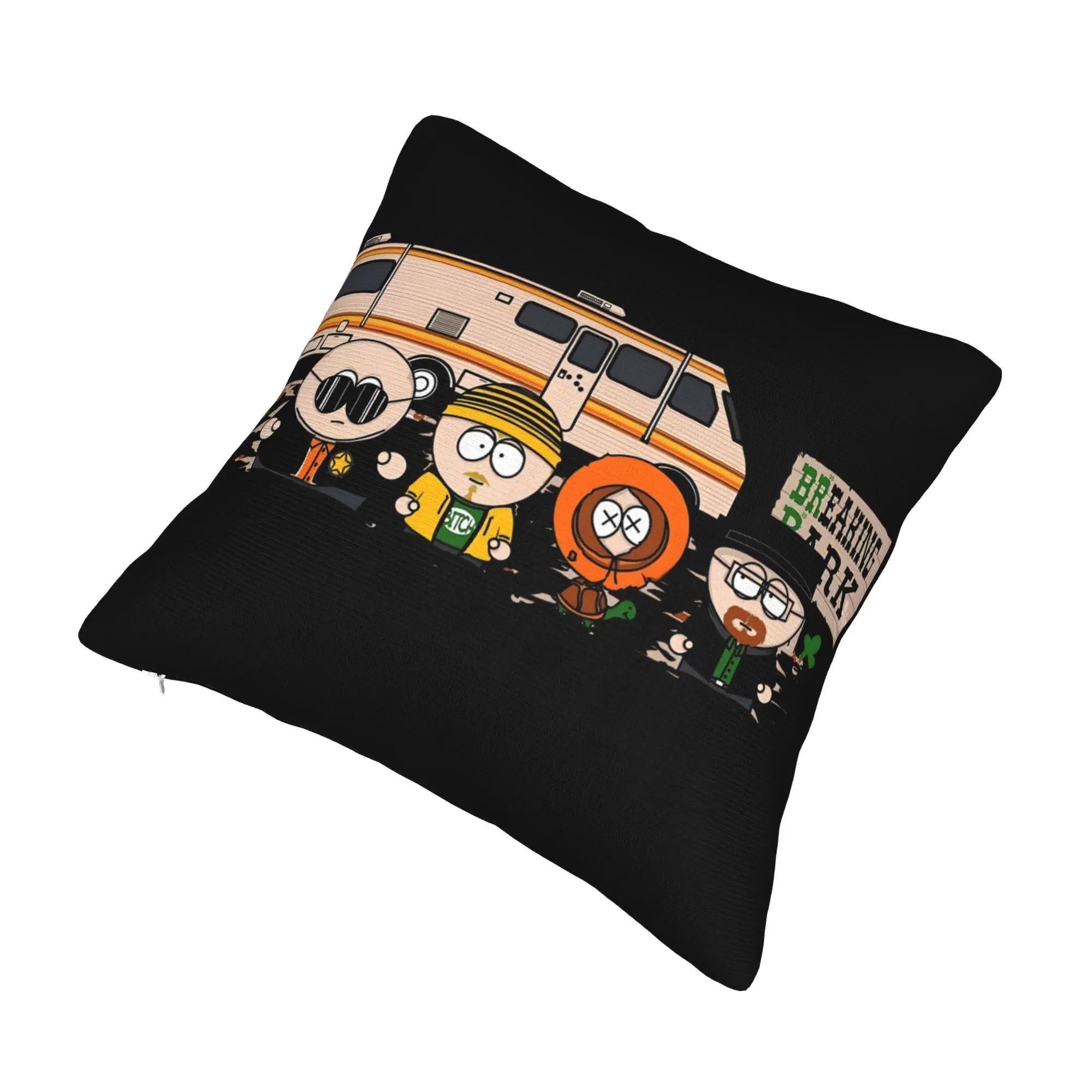 Fashion New Cartoon South Parks Cushion Cover 45x45cm Soft  Pillow for Sofa Car Square Pillowcase Bedroom Decoration