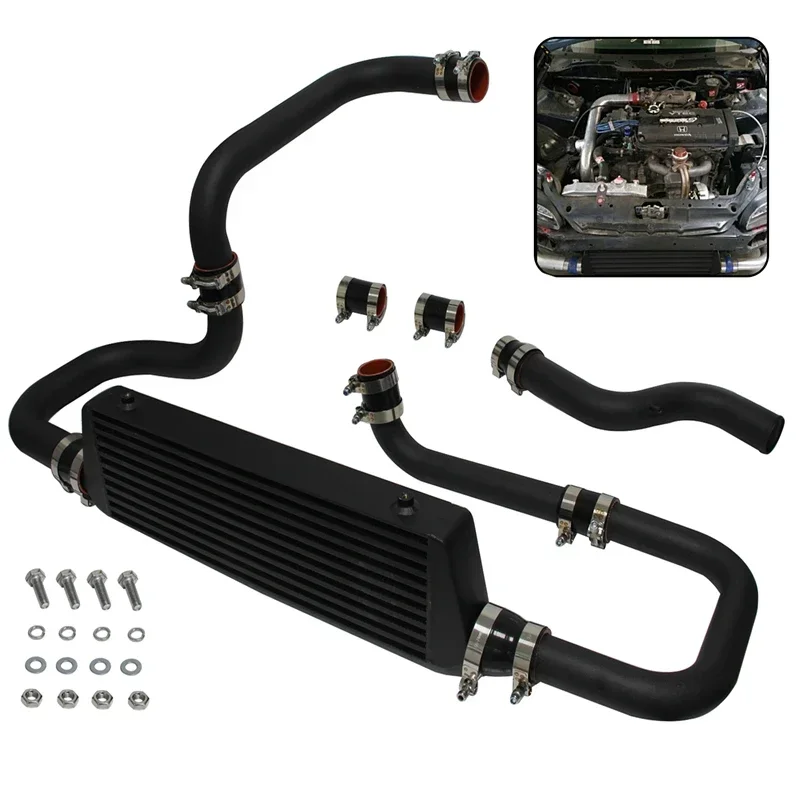 For Hond Civic EG EK Del Sol D15 D16 B16 B18 Acura Integra DC2 Upgrade Front Intercooler Kit