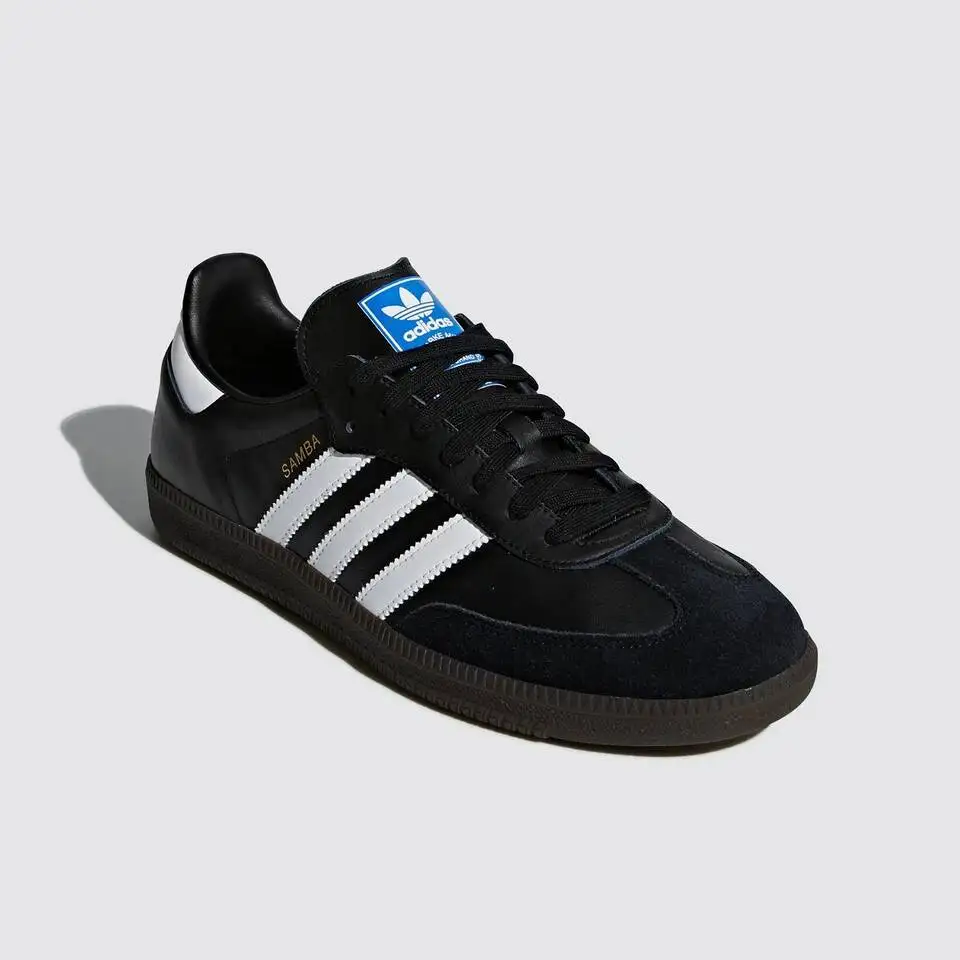 Adidas Official Authentic SAMBA OG Clover Men's And Women's Casual Board Shoes B75807