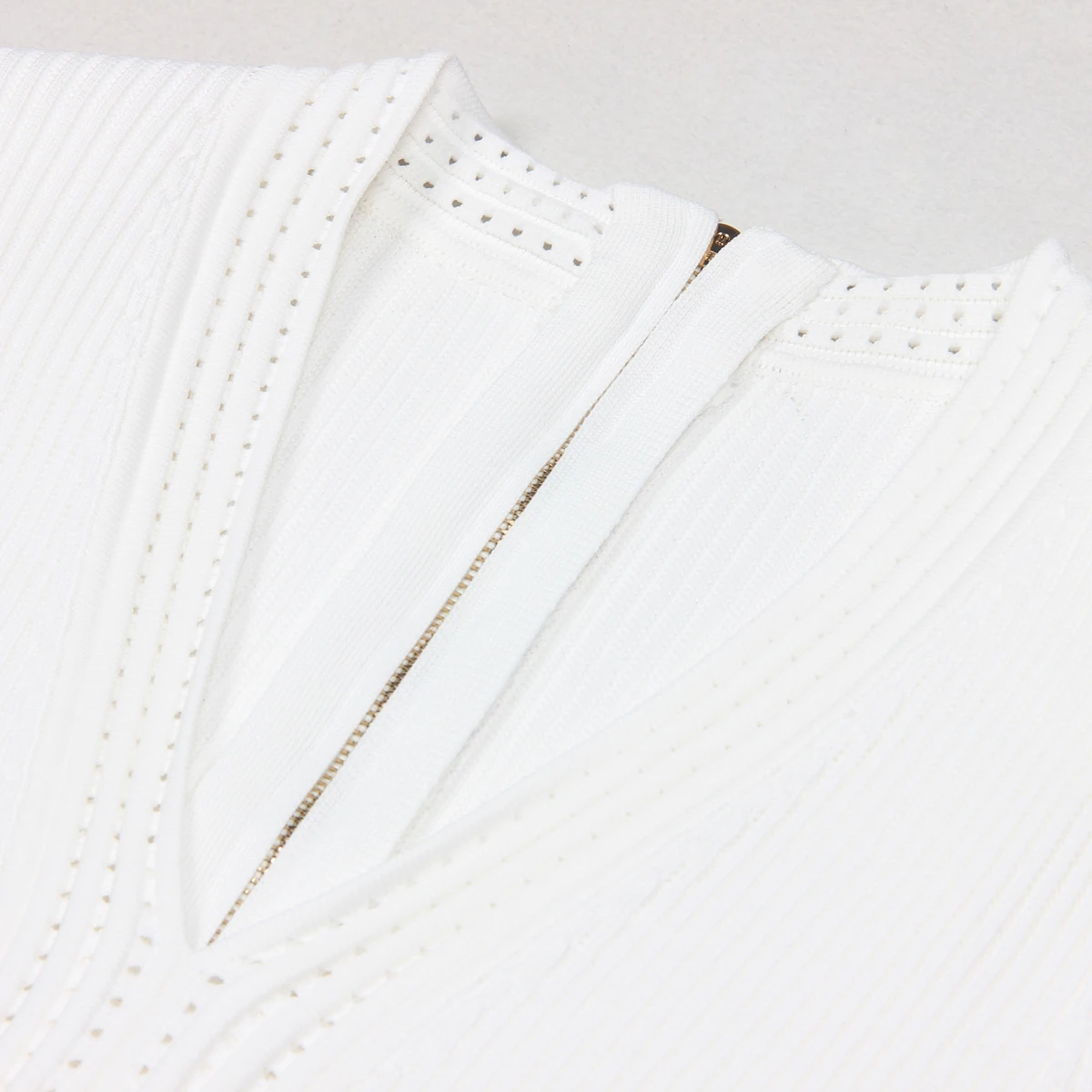 Spring And Summer New Fashionable Knitted Elastic Solid Color Short Sleeved Double Breasted Slim Fit Fishtail Women\'s Dress