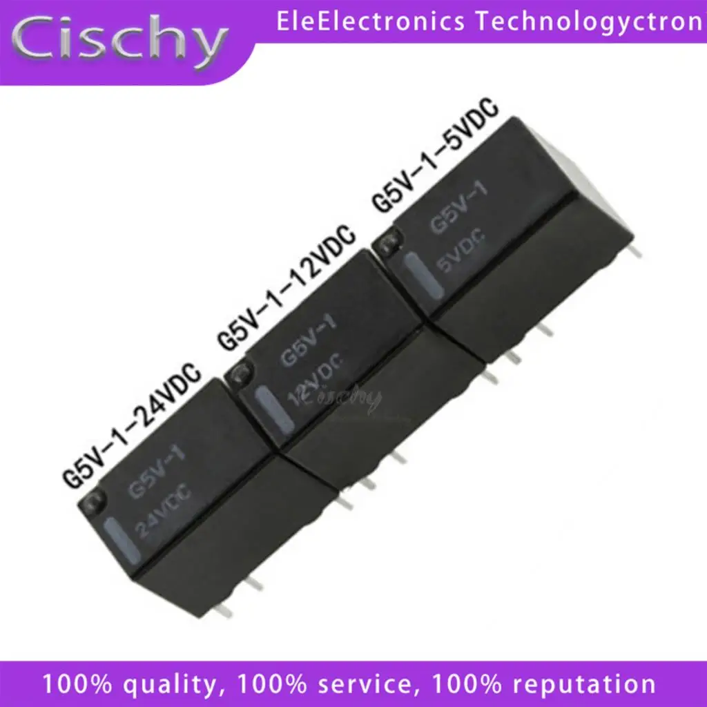 1PCS G5V-1 5VDC 12VDC 24VDC 6Pin Relay G5V-1-5VDC G5V-1-12VDC G5V-1-24VDC 5V 12V 24V