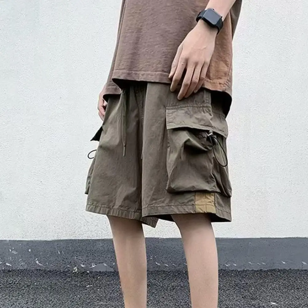 Мужские шорты-карго, для активного отдыха, для путешествий, повседневных видов спорта, больших карманов, прочные и удобные ткани, тонкие шорты для прогулок