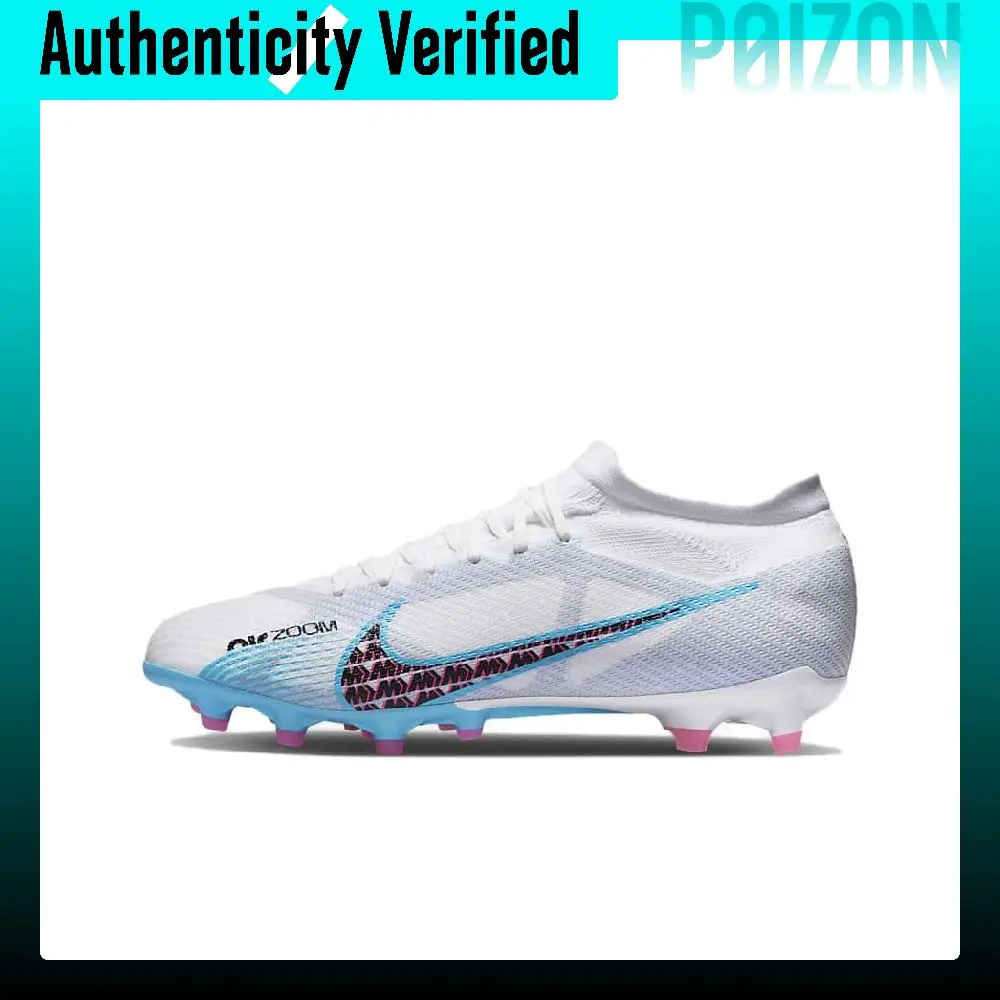 Nike Zoom Mercurial Vapor 15 AG Artificial Ground Artificial Turf Cushioning Slip Resistant Abrasion Resistant DJ5604-146