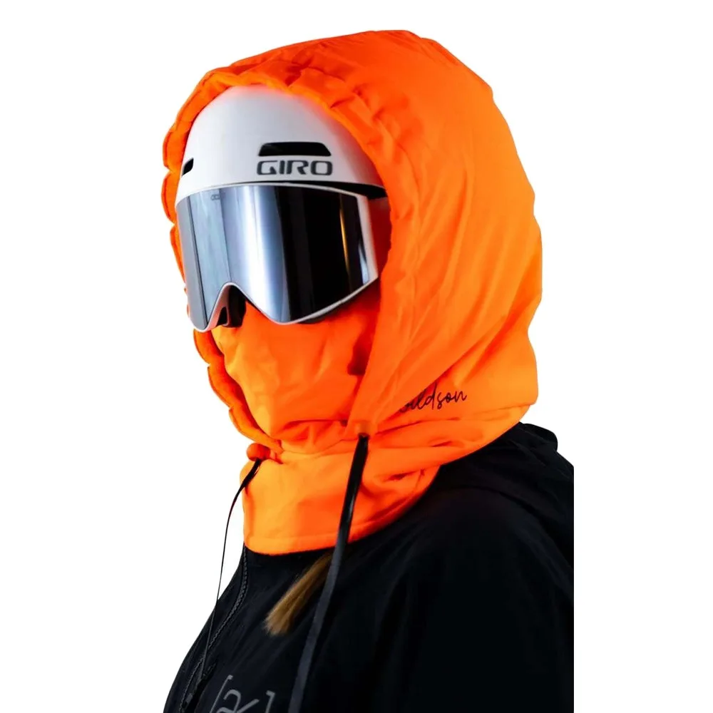 

Зимние пуховые шапки с капюшоном, сверхлегкий шарф на шнурке, Балаклава, морозостойкая съемная крышка на шею, водолазка с искусственным воротником, женская