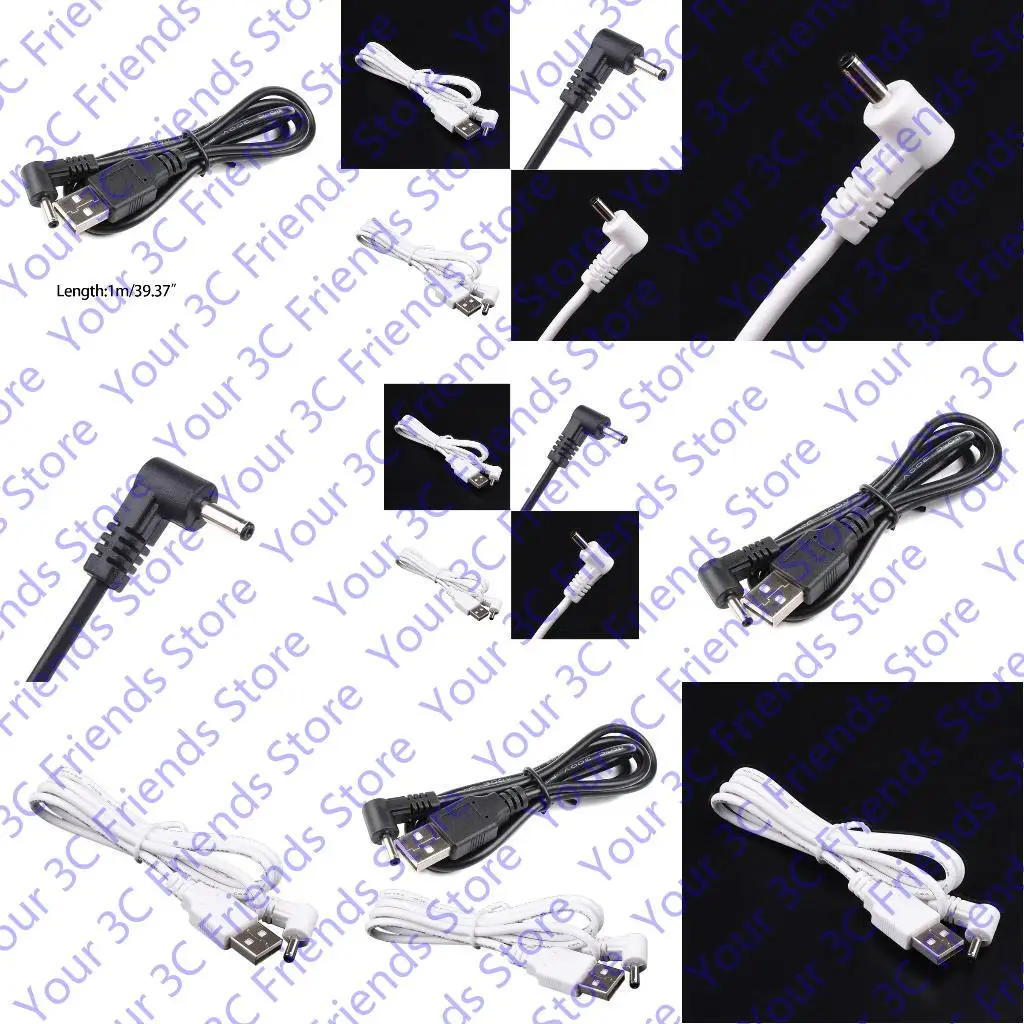

3.3ft/1m USB Male to for DC 3.5x1.35mm 5V Power Plug Connector Cable USB to for DC 5V Power Cable USB to for DC Power