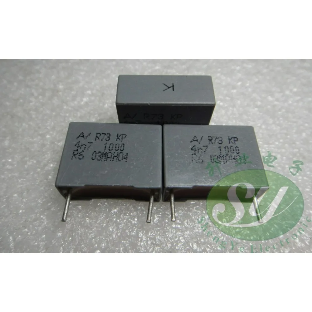 10PCS AV R73 0.0047uf/1000V 4.7nf 4700pf 4n7 472 Brand New 15mm Film Capacitor