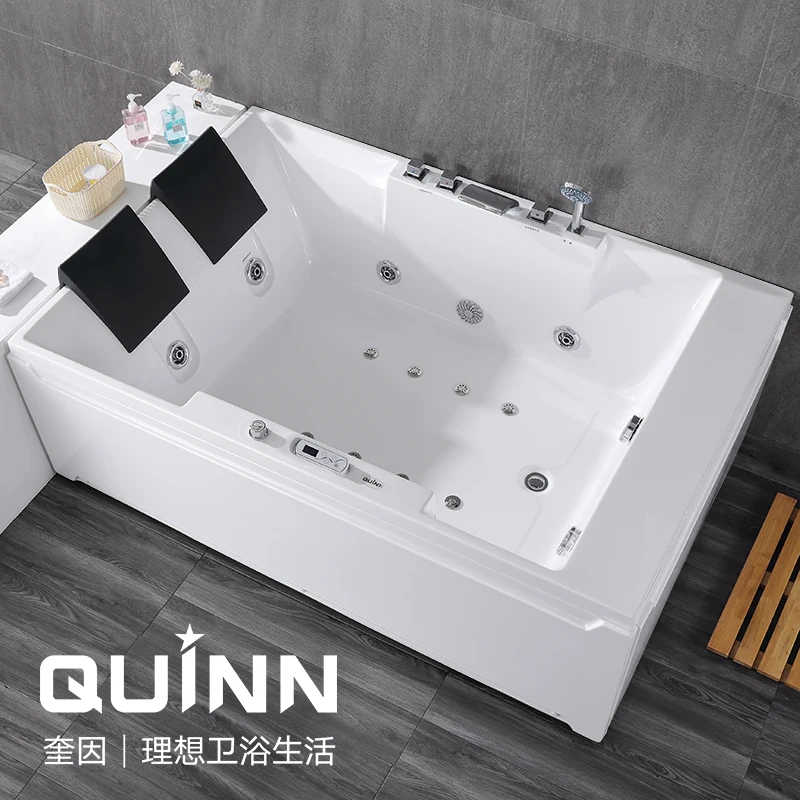 Bathtub massage surf freestanding acrylic heated luxury bathtub