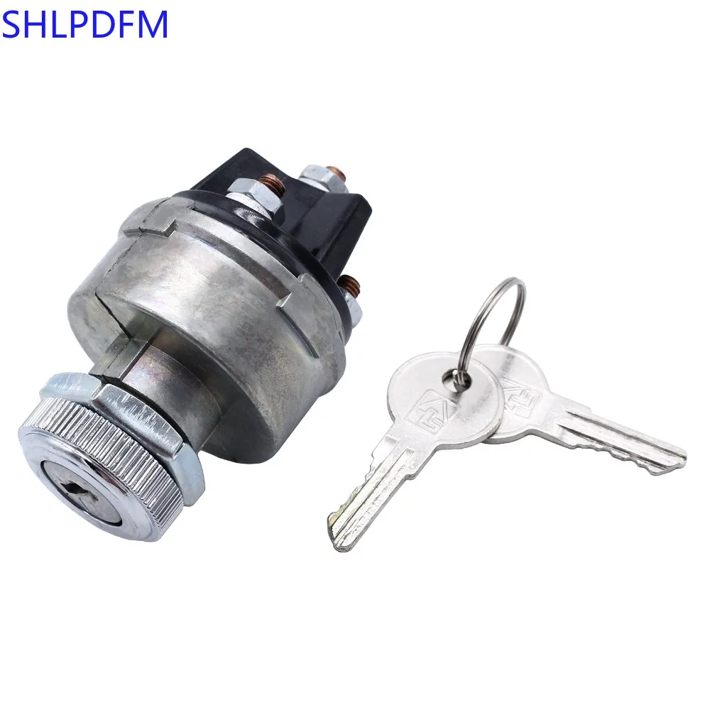 

SHLPDFM US14 Car Auto Universal Ignition Switch Cylinder Key Lock For Jeep CJ3 CJ5 CJ6 KS6180